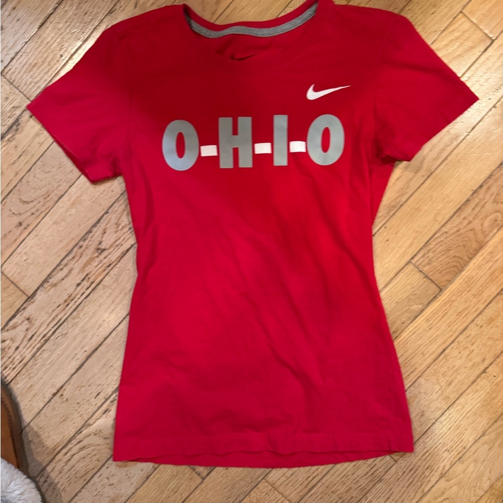 Nike Red Crewneck T-Shirt